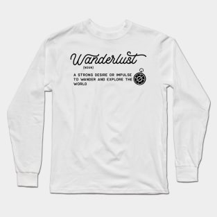 Wanderlust Long Sleeve T-Shirt